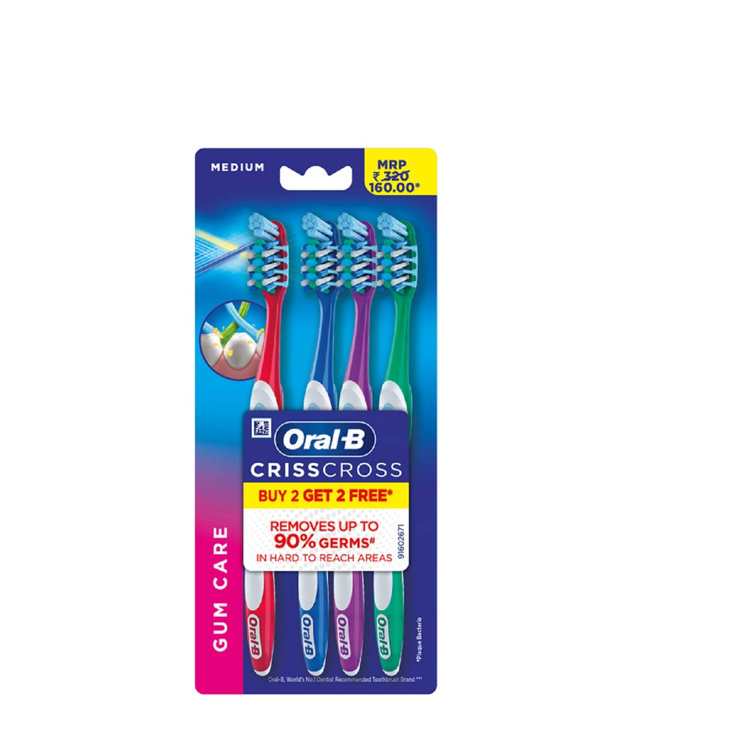 Oral B Crisscross Medium